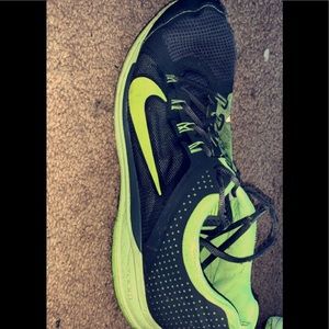 Nike Shoes Neon Green and Grey Size 14